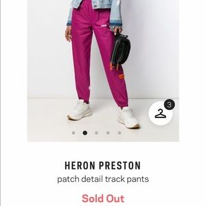 100% AUTHENTIC Heron Preston Track Pants